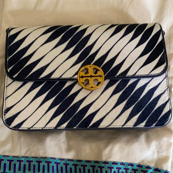 Handbags - NWT , Tory Burch Calf hair leather bag